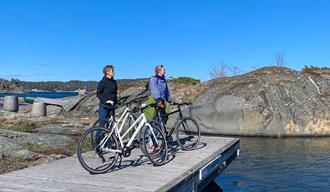 Bike rental at Skåtøy
