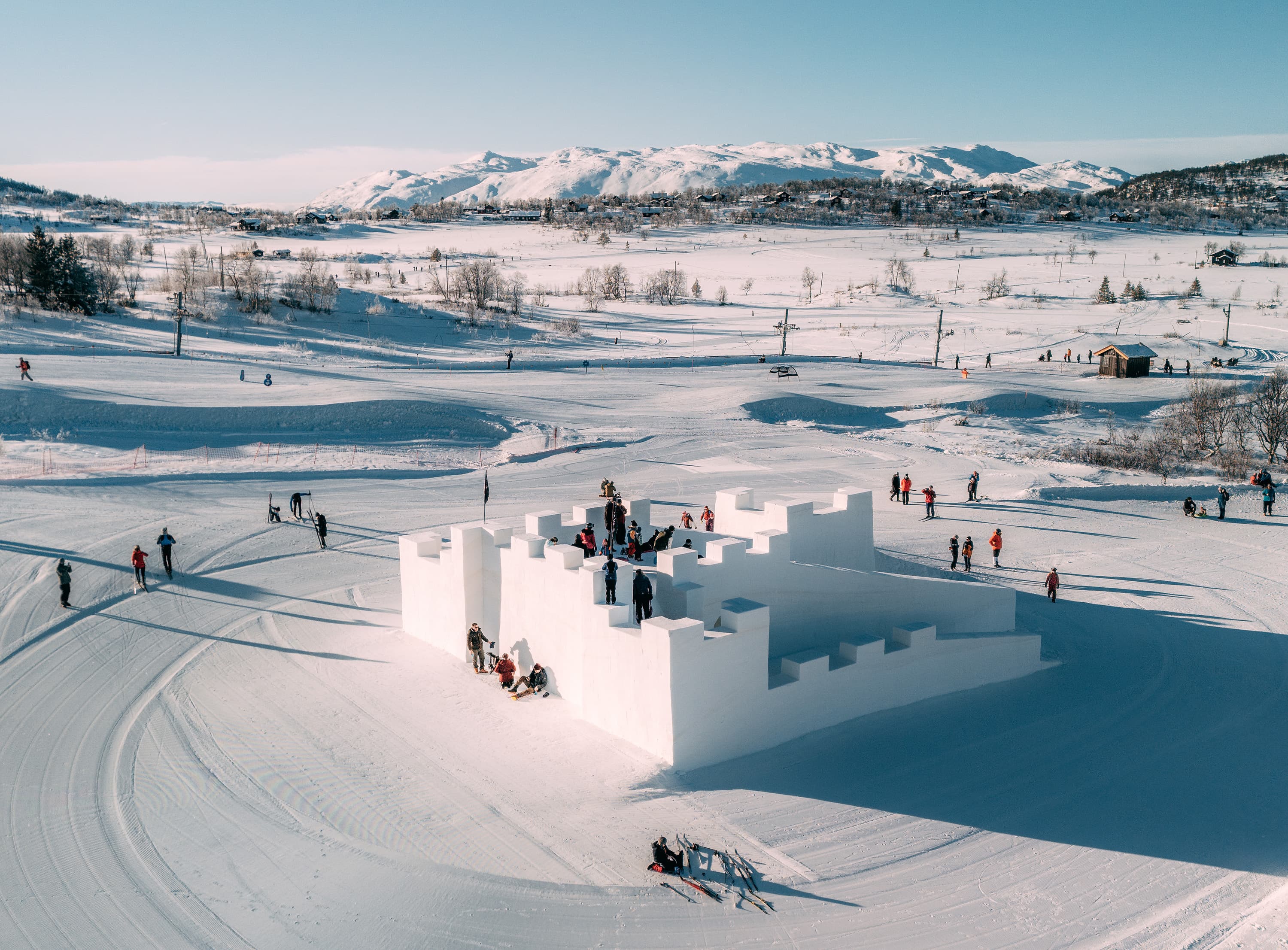 Experience winter in Telemark without skis