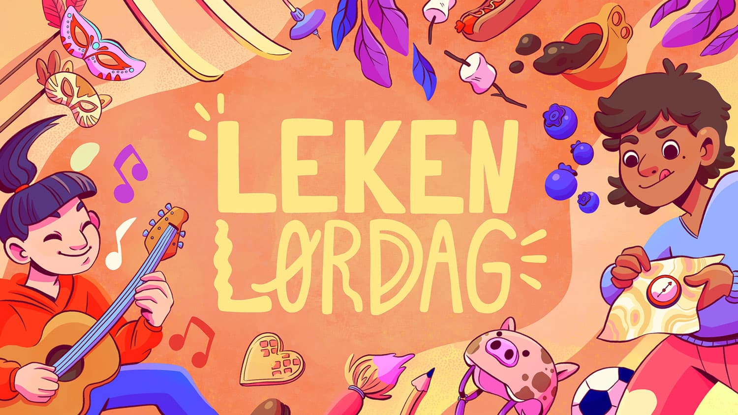 "Leken lørdag" in Skien and Porsgrunn