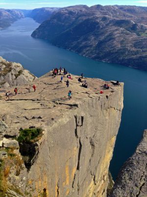 Prekestolen, Norway. Photo; Andreas Gruhle/visitnorway.com