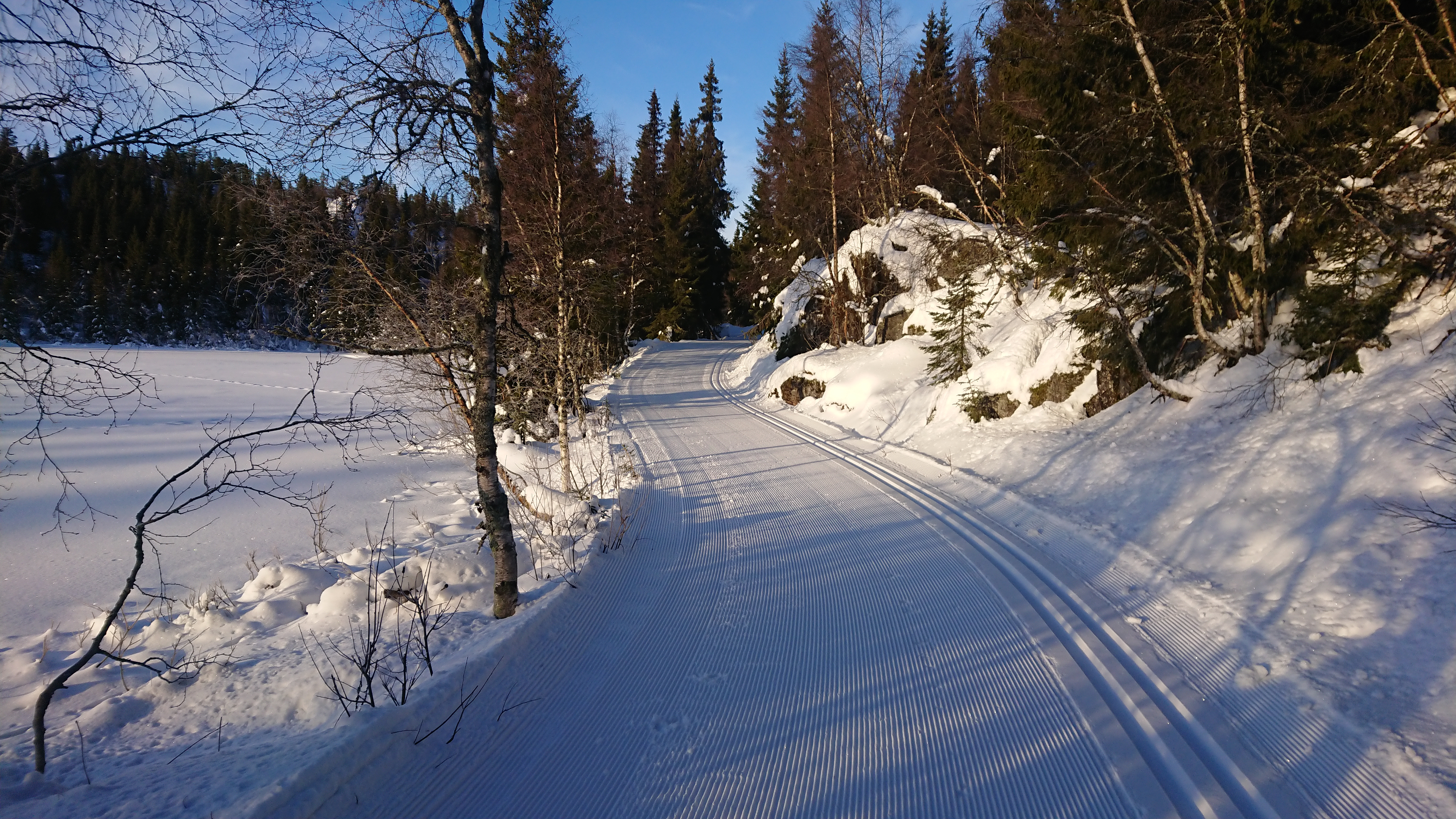 Høydalsmo in winter - Cross Country in Høydalsmo, Tokke - Dalen