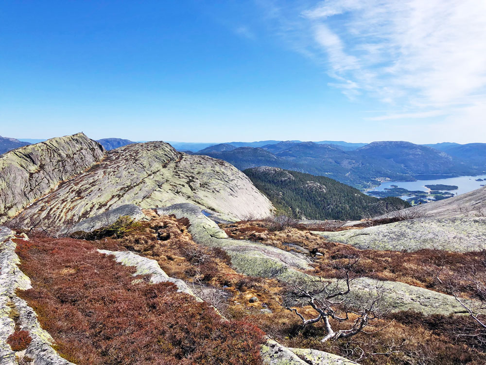 Hiking trip to Austre Roholtsfjell - Nature trails in Vrådal