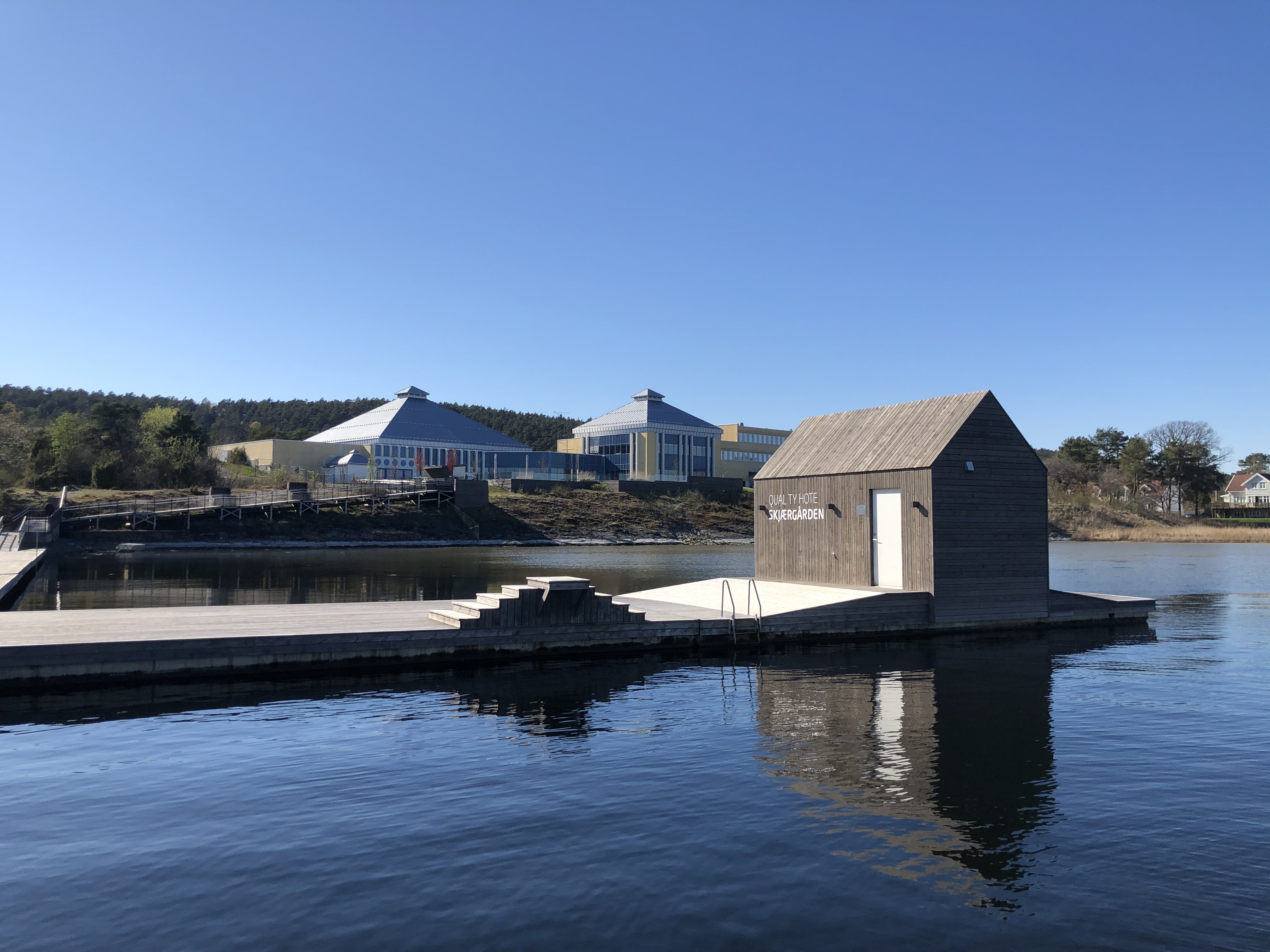 Floating sauna Quality Hotel Skj  rg  rden Sauna Langesund  Bamble