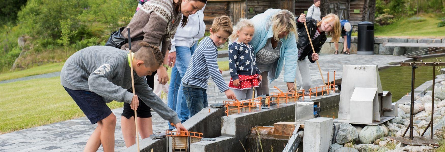 West-Telemark Museum in Eidsborg. The family park.