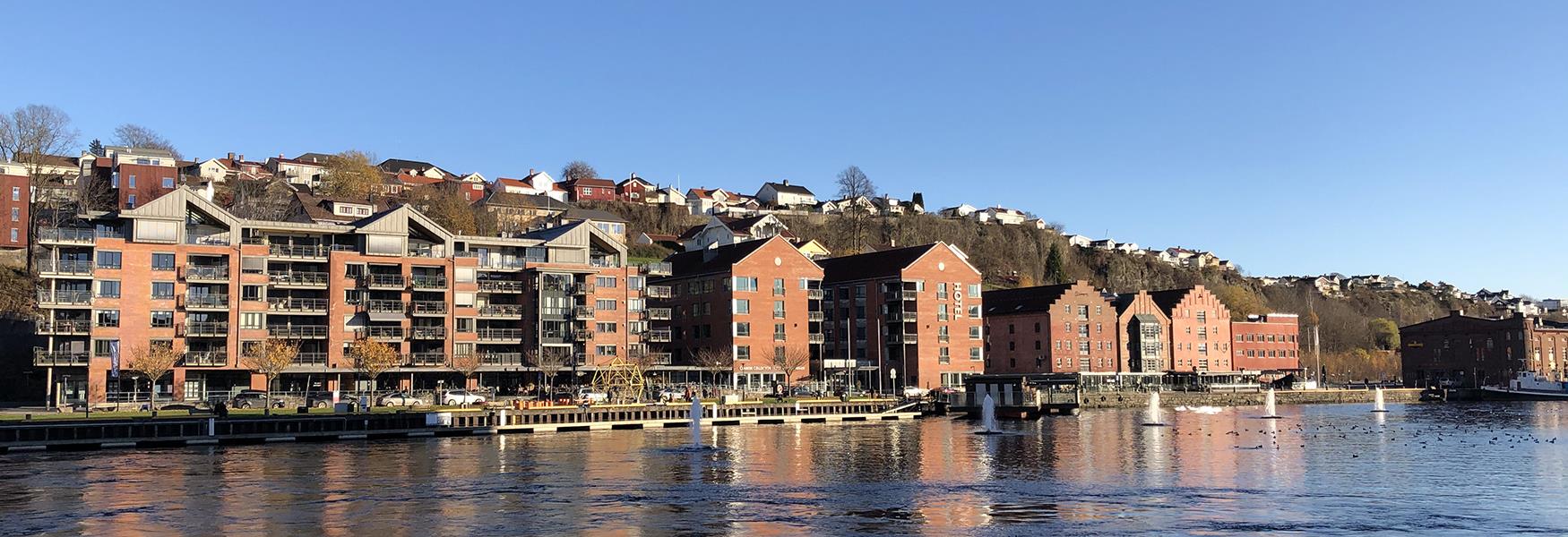 Clarion Collection Hotel Bryggeparken on Langbryggene in Skien