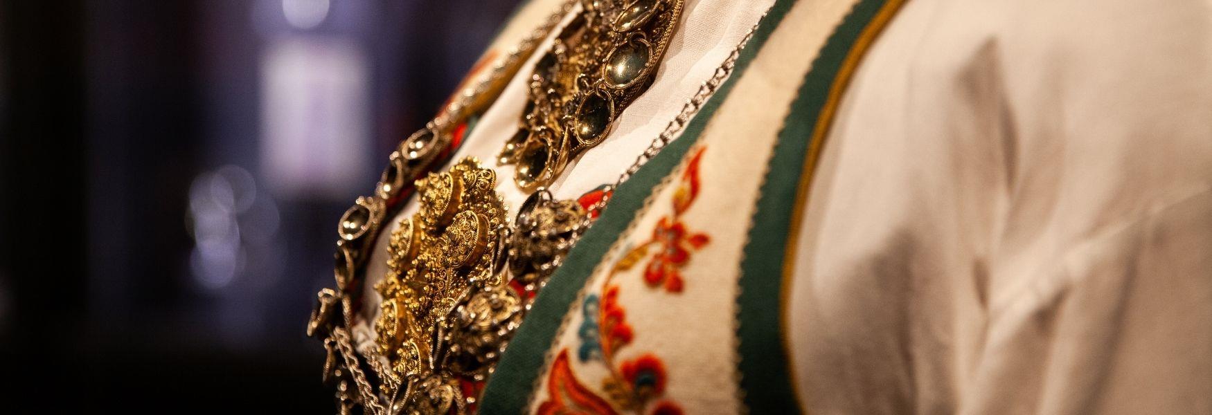 A Treasure Chest, National costume, West-Telemark Museum.