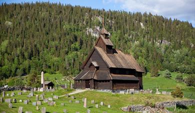 Eidsborg stave church, Vest-Telemark Museum.