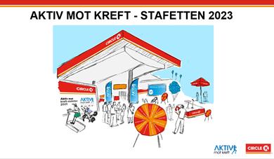 Aktiv mot kreft - Stafetten 2023