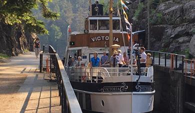 Mini cruice at the Telemark canal