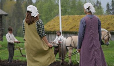 Kom og ver med på åkerarbeid i Eidsborg