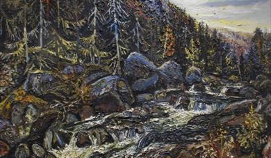 Salsutstilling Reidar Kolbrek på Dyre Vaa-samlingane 2021