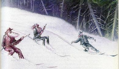 Salsutstilling av Knut Høihjelle på Norsk Skieventyr 2021