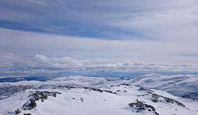 Fjellskitur til Berhomfjellet på Skafsåheii