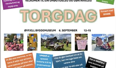 Torgdag på Øyfjell bygdemuseum