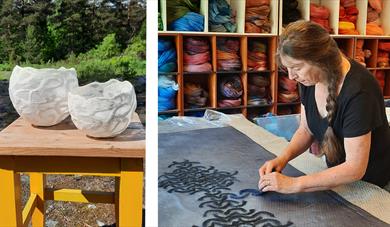 Lantern making on Skåtøy Island