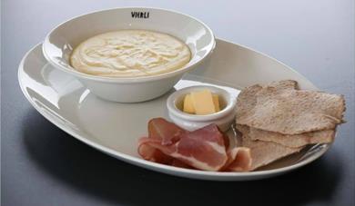 sour cream porridge at Vierli Kafeteria