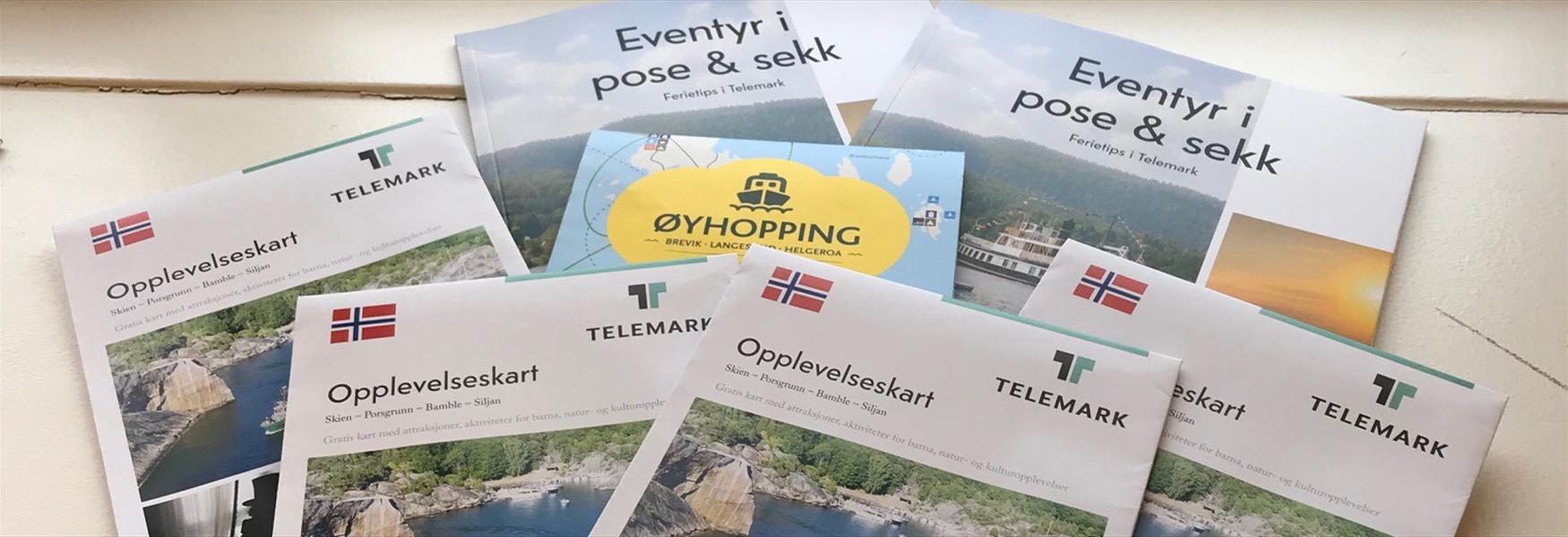 various brochures