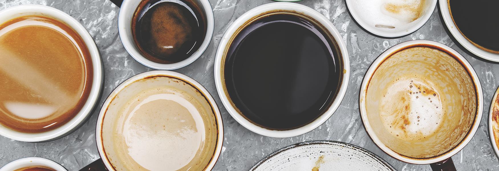 cups of coffee