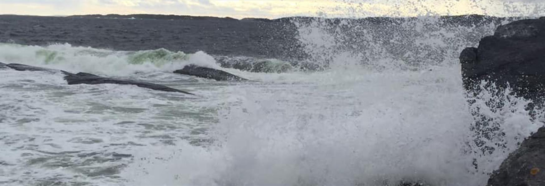 stormy sea