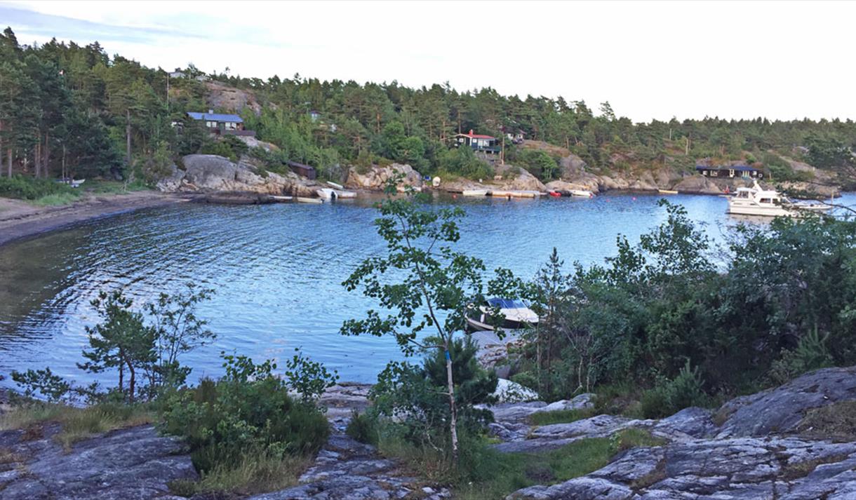 The coastal path at Prisgrunn