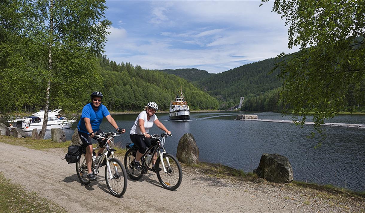 The Telemark Canal Boat tours in Skien, Skien Skien