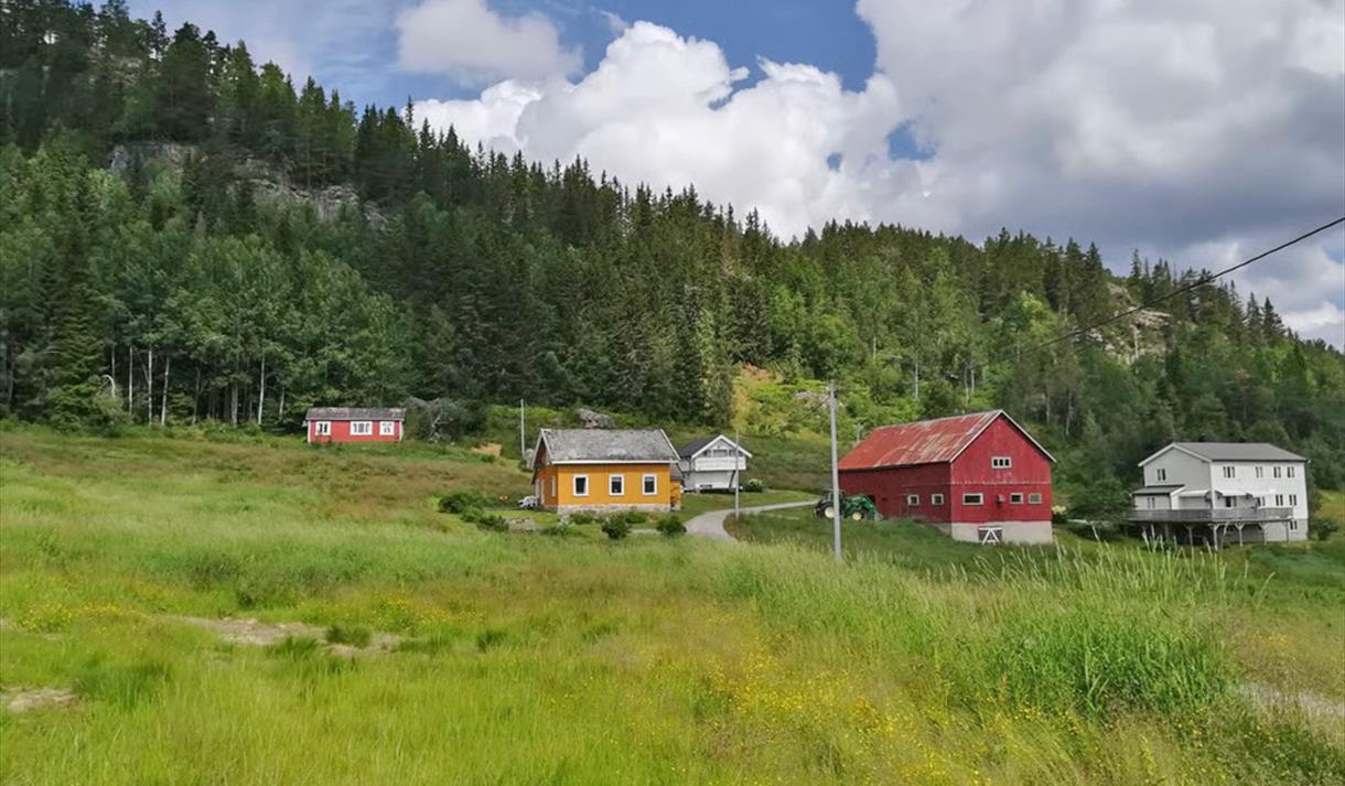 the farm Tovslid in Fyresdal