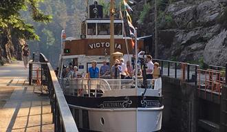 Mini cruice at the Telemark canal
