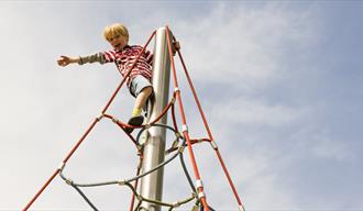 The playground in Rådhusparken