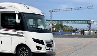 RV - parking in Langesund