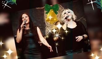 Marita Johnsen og Jeanette Danielsen m/Band og Venner "Synger jula inn", Wrightegaarden, John G Scene