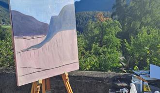 Kunstkurs på Nutheim Gjestgiveri
