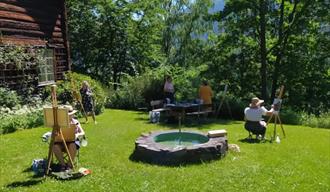 Kunstkurs på Nutheim Gjestgiveri