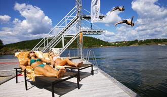 Kragerø Resort Beach Club bathing area