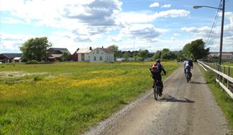 Island hopping with bicycle