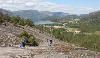 Skuggenatten -  a view at Treungen city