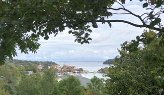Hiking along the coastal path: Valle - Fossing
