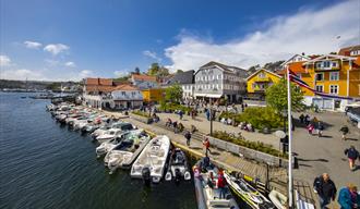 Kragerø town centre