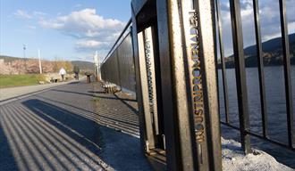 The industrial promenade in Notodden