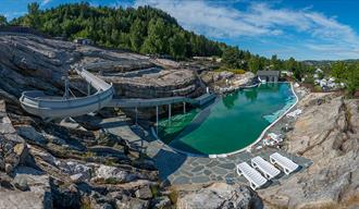Outdoor swimming pool