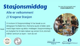 Stasjonsmiddag | Alle er velkommen!