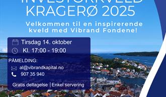 Vibrand Fondene inviterer til Investorkveld!