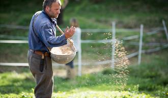 The museum farmer, Vest-Telemark Museum.