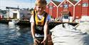 boy with fish