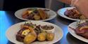 food at Langøya Manor