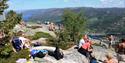 At the top of Skuggenatten