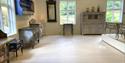 In the picture you see some of the furniture that is at Marianne's gallery and studio.