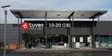 the entrance to the shopping mal Tuvensenteret in Notodden