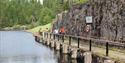 cycling along the Telemark Canal