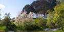Nutheim guest house in the spring