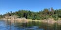 Bathing spot with idyllic surroundings
